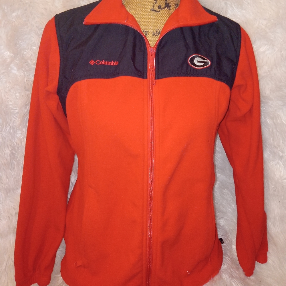 Columbia Georgia bulldogs hoodie zip up